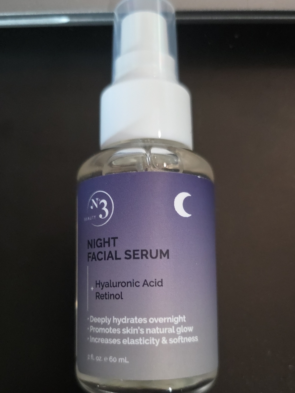 Night Facial Serum with Hyaluronic Acid & Retinol